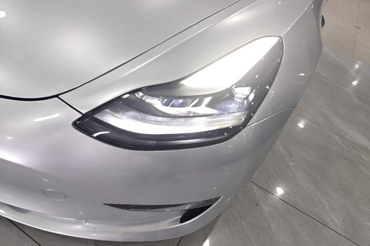 Used Tesla Model 3 2022 Performance High-Performance All-Wheel-Drive Version Left Front Headlight