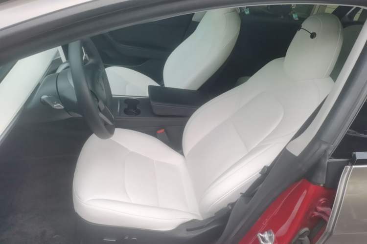 Used Tesla Model 3 2022 Performance High-Performance All-Wheel-Drive Version Left Front Seat