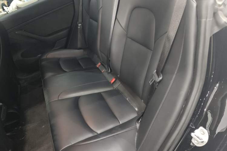 Used Tesla Model 3 2022 Performance High-Performance All-Wheel-Drive Version Left Rear Seat