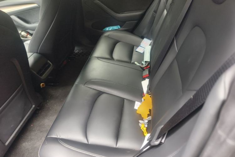 Used Tesla Model 3 2022 Performance High-Performance All-Wheel-Drive Version Left Rear Seat