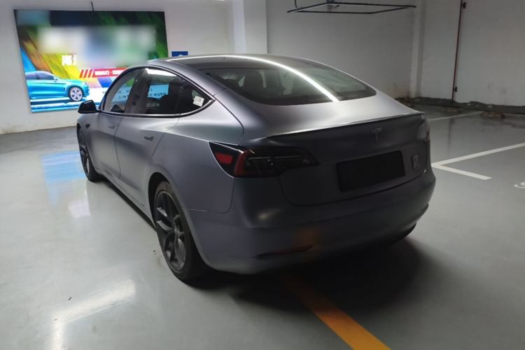 Used Tesla Model 3 2022 Performance High-Performance All-Wheel-Drive Version Rear Left 45 Deg