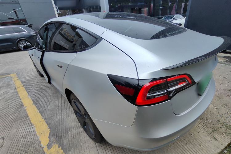 Used Tesla Model 3 2022 Rear-Wheel-Drive Version Rear Left 45 Deg