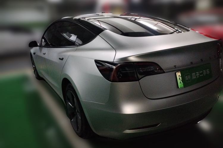 Used Tesla Model 3 2022 Rear-Wheel-Drive Version Rear Left 45 Deg