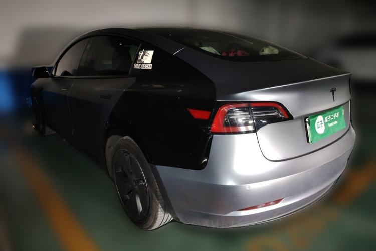 Used Tesla Model 3 2022 Rear-Wheel-Drive Version Rear Left 45 Deg