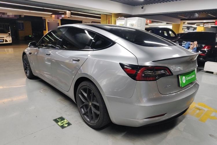 Used Tesla Model 3 2022 Rear-Wheel-Drive Version Rear Left 45 Deg