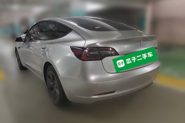Used Tesla Model 3 2022 Rear-Wheel-Drive Version Rear Left 45 Deg