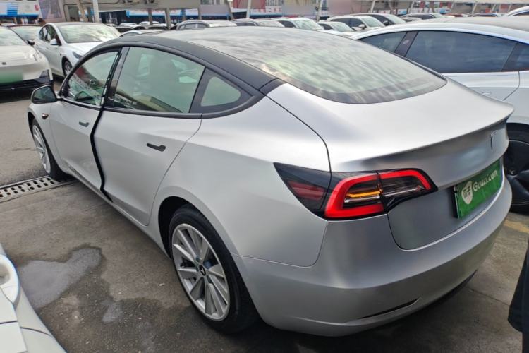 Used Tesla Model 3 2022 Rear-Wheel-Drive Version Rear Left 45 Deg