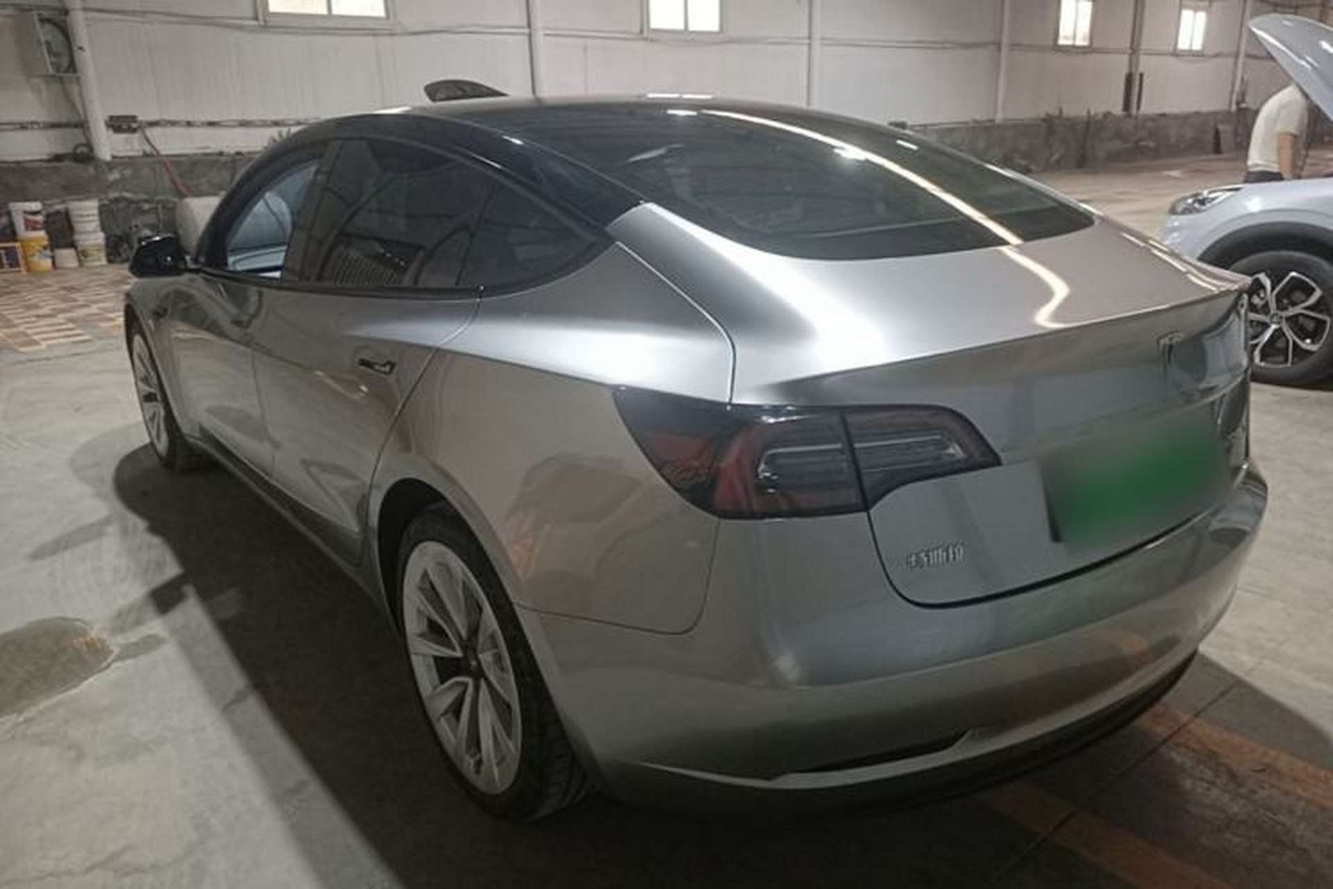 Used Tesla Model 3 2022 Rear-Wheel-Drive Version Rear Left 45 Deg