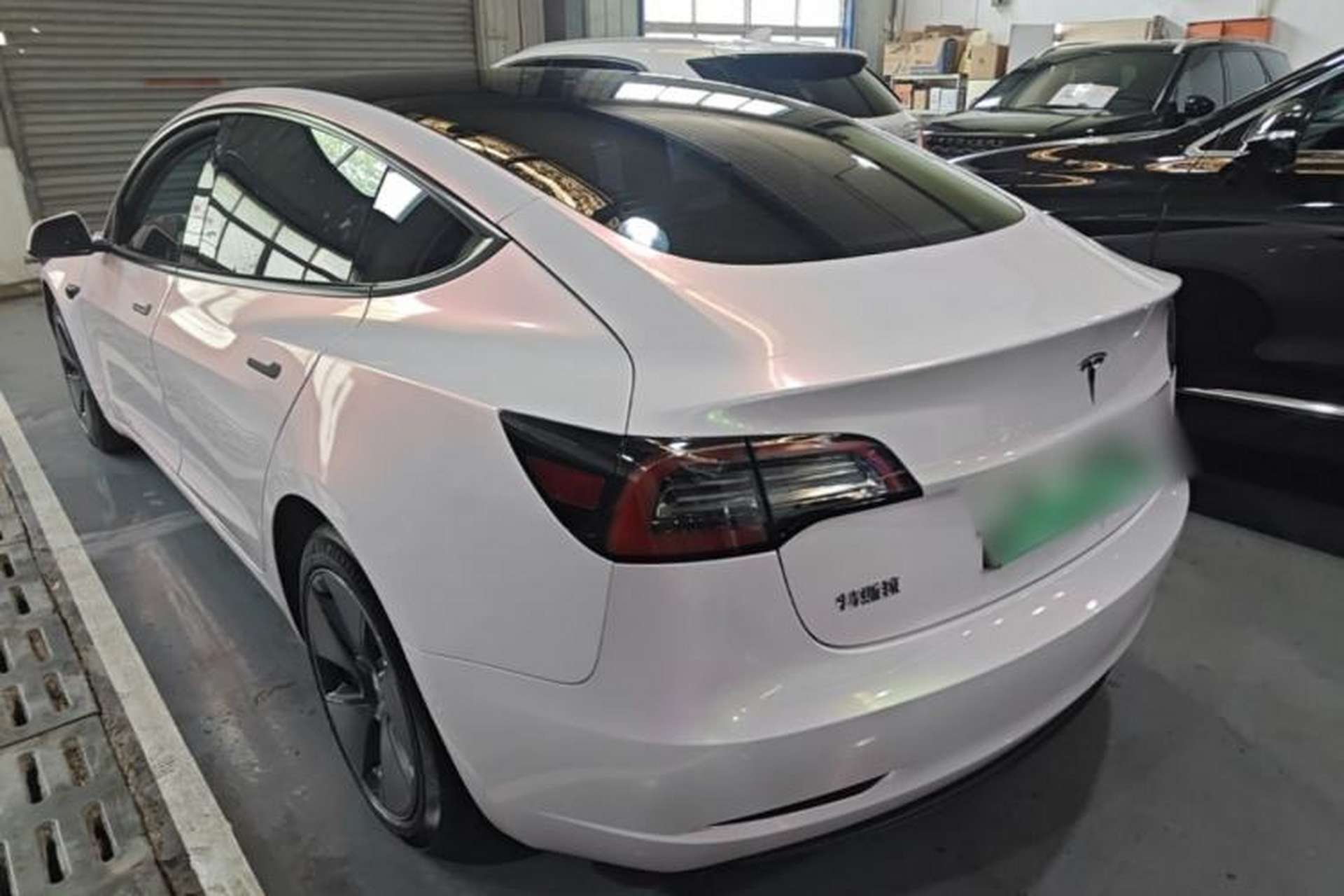 Used Tesla Model 3 2022 Rear-Wheel-Drive Version Rear Left 45 Deg