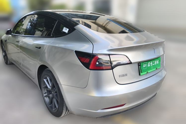 Used Tesla Model 3 2022 Rear-Wheel-Drive Version Rear Left 45 Deg