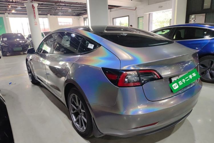 Used Tesla Model 3 2022 Rear-Wheel-Drive Version Rear Left 45 Deg