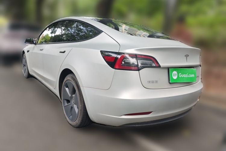 Used Tesla Model 3 2022 Rear-Wheel-Drive Version Rear Left 45 Deg