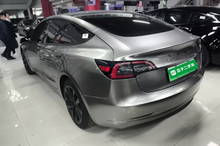 Used Tesla Model 3 2022 Rear-Wheel-Drive Version Rear Left 45 Deg
