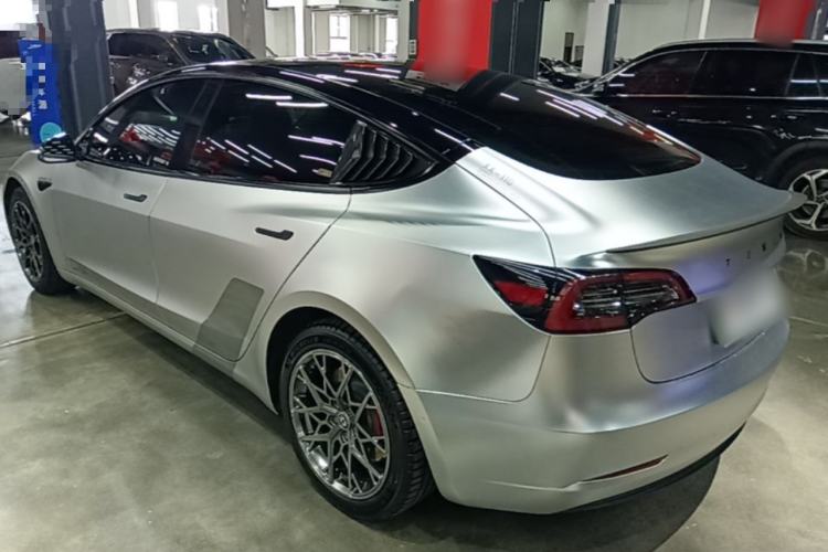 Used Tesla Model 3 2022 Rear-Wheel-Drive Version Rear Left 45 Deg