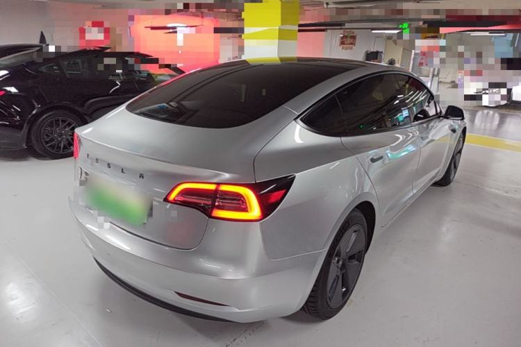 Used Tesla Model 3 2022 Rear-Wheel-Drive Version Rear Right 45 Deg