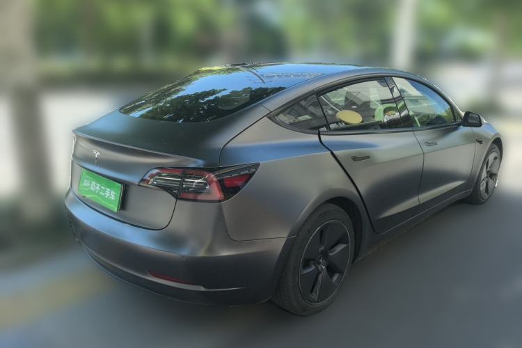 Used Tesla Model 3 2022 Rear-Wheel-Drive Version Rear Right 45 Deg