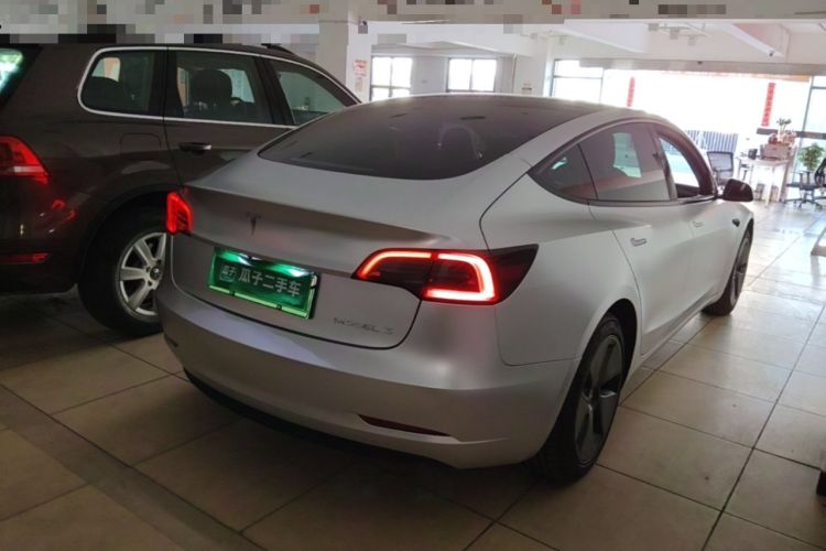 Used Tesla Model 3 2022 Rear-Wheel-Drive Version Rear Right 45 Deg