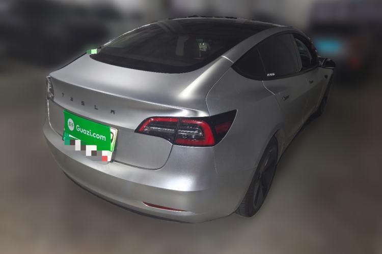 Used Tesla Model 3 2022 Rear-Wheel-Drive Version Rear Right 45 Deg