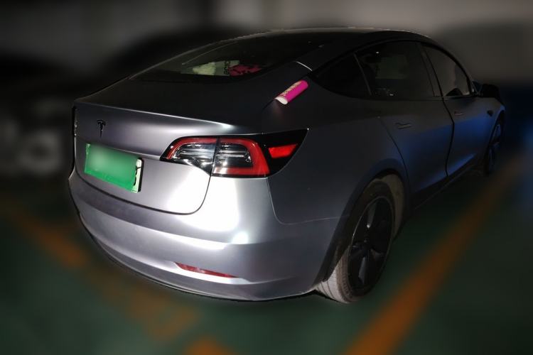 Used Tesla Model 3 2022 Rear-Wheel-Drive Version Rear Right 45 Deg