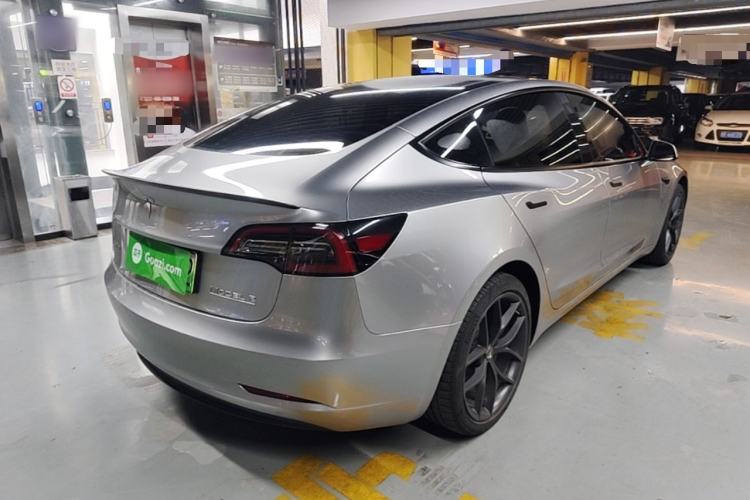 Used Tesla Model 3 2022 Rear-Wheel-Drive Version Rear Right 45 Deg