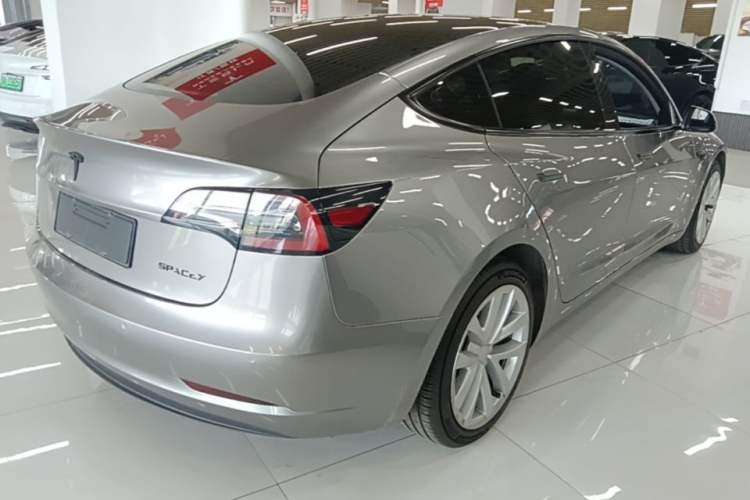 Used Tesla Model 3 2022 Rear-Wheel-Drive Version Rear Right 45 Deg