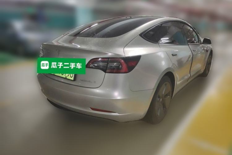 Used Tesla Model 3 2022 Rear-Wheel-Drive Version Rear Right 45 Deg