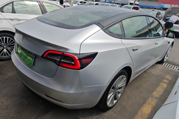 Used Tesla Model 3 2022 Rear-Wheel-Drive Version Rear Right 45 Deg