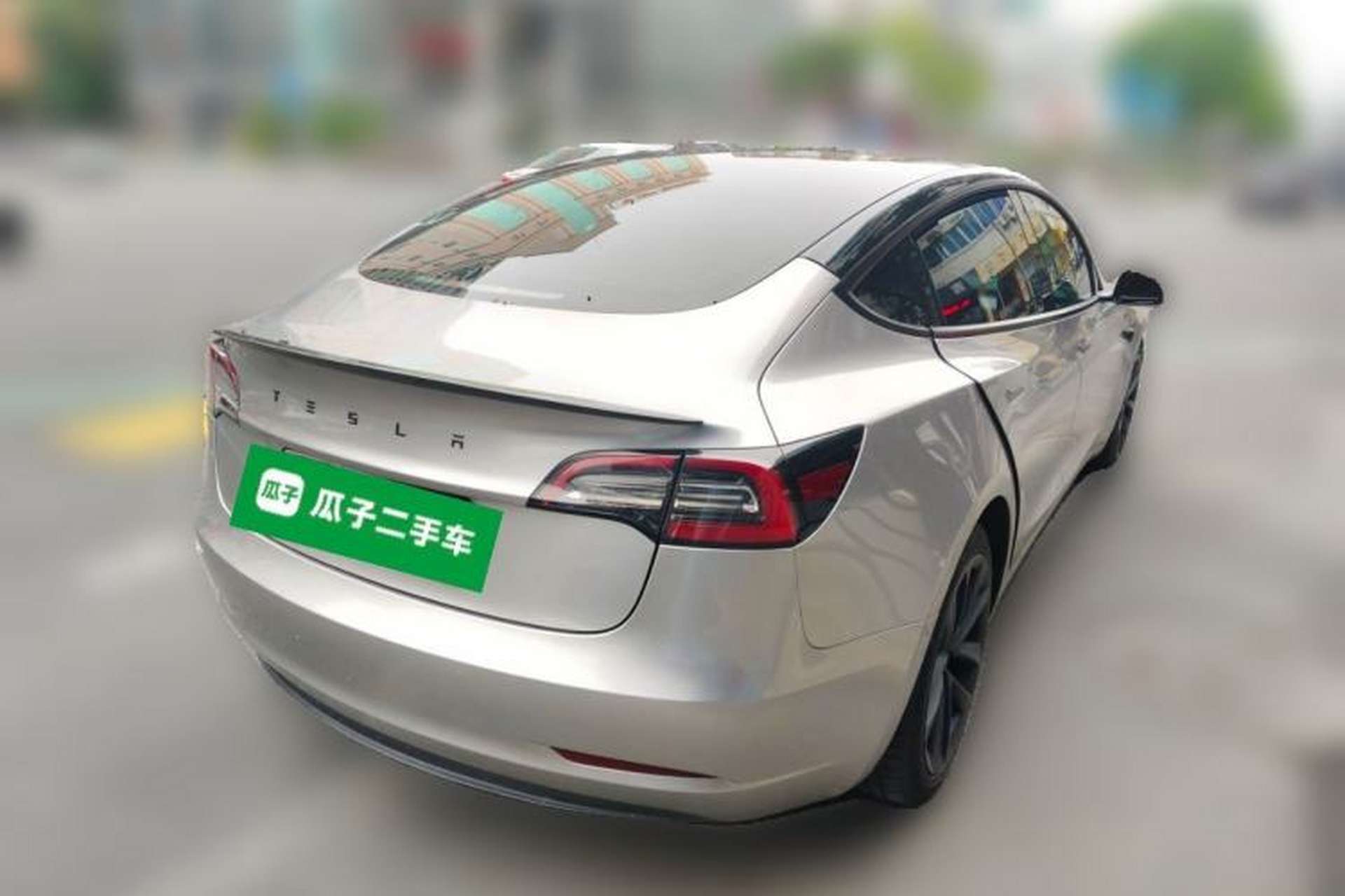 Used Tesla Model 3 2022 Rear-Wheel-Drive Version Rear Right 45 Deg