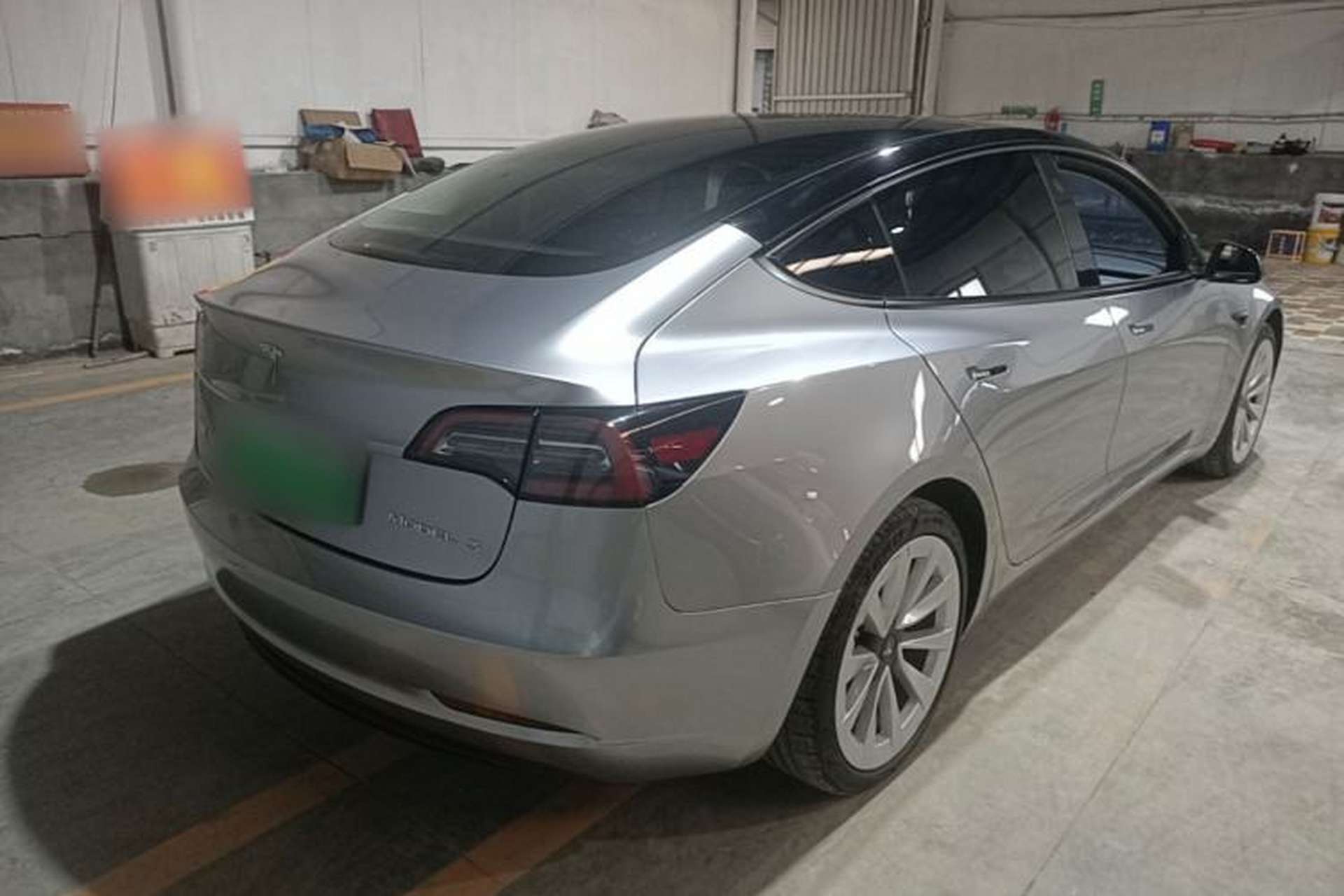 Used Tesla Model 3 2022 Rear-Wheel-Drive Version Rear Right 45 Deg