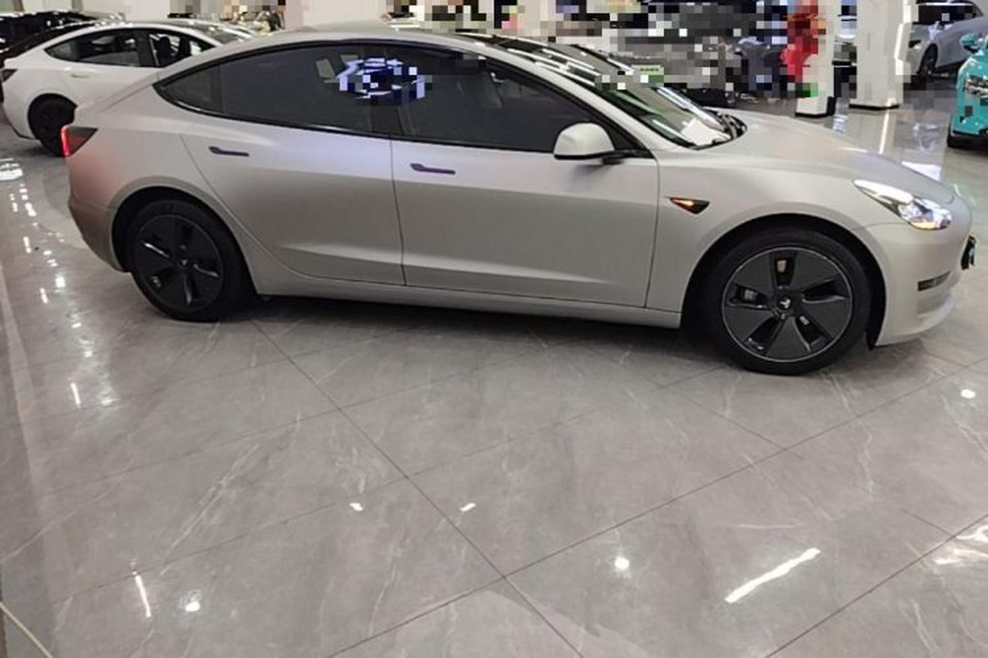 Used Tesla Model 3 2022 Rear-Wheel-Drive Version Rear Right 45 Deg