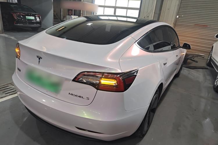 Used Tesla Model 3 2022 Rear-Wheel-Drive Version Rear Right 45 Deg
