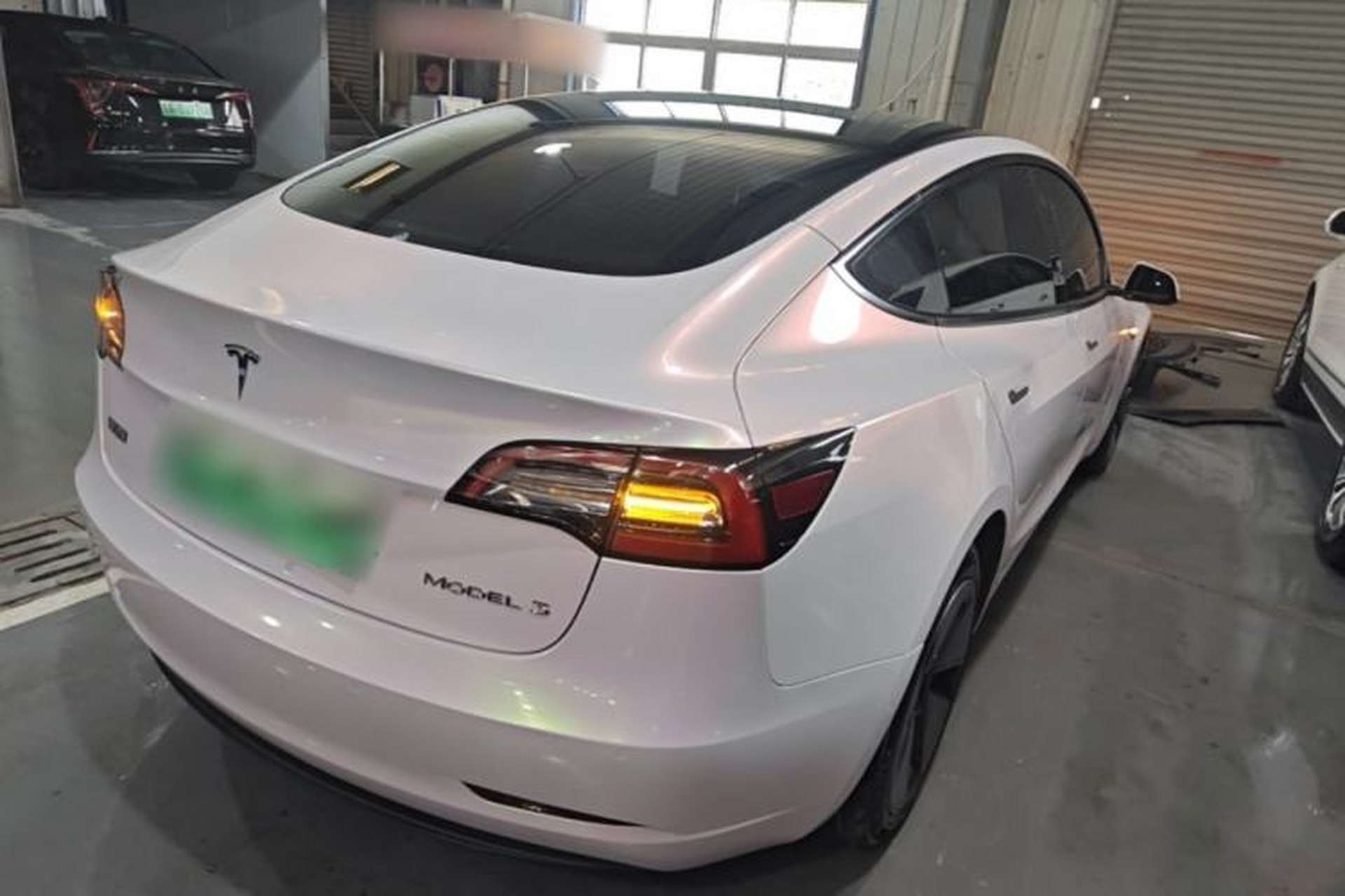 Used Tesla Model 3 2022 Rear-Wheel-Drive Version Rear Right 45 Deg