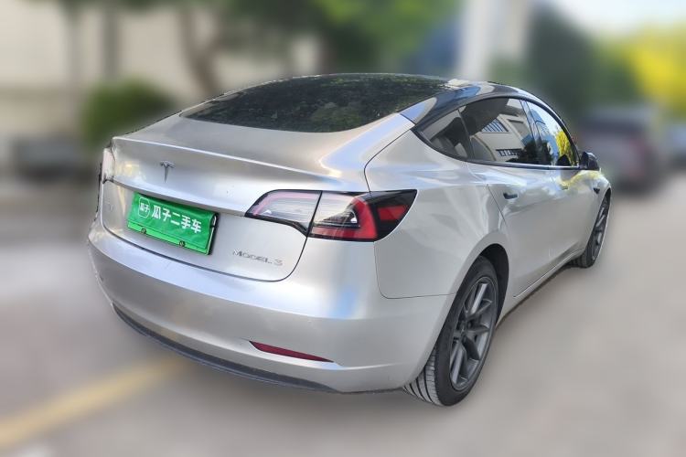Used Tesla Model 3 2022 Rear-Wheel-Drive Version Rear Right 45 Deg