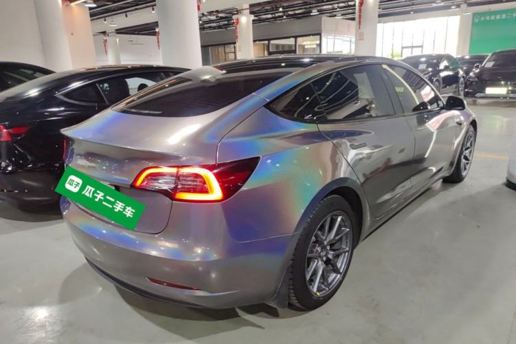 Used Tesla Model 3 2022 Rear-Wheel-Drive Version Rear Right 45 Deg
