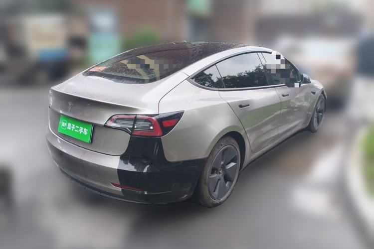 Used Tesla Model 3 2022 Rear-Wheel-Drive Version Rear Right 45 Deg