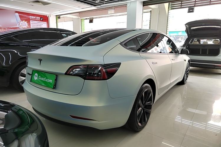 Used Tesla Model 3 2022 Rear-Wheel-Drive Version Rear Right 45 Deg