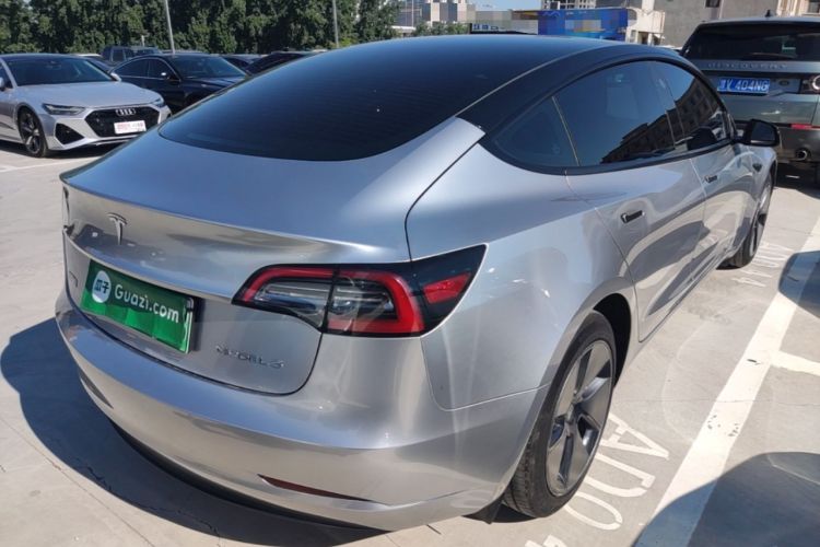Used Tesla Model 3 2022 Rear-Wheel-Drive Version Rear Right 45 Deg