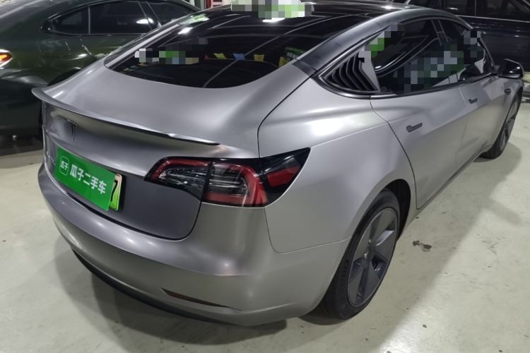 Used Tesla Model 3 2022 Rear-Wheel-Drive Version Rear Right 45 Deg
