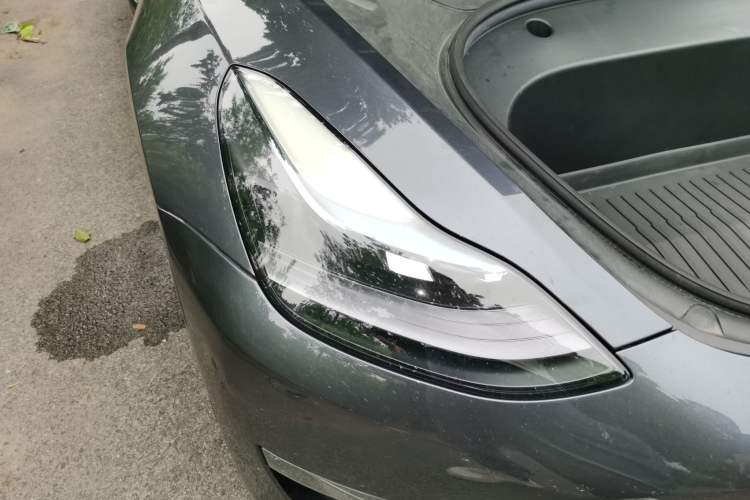 Used Tesla Model 3 2022 Performance High-Performance All-Wheel-Drive Version Right Front Headlight