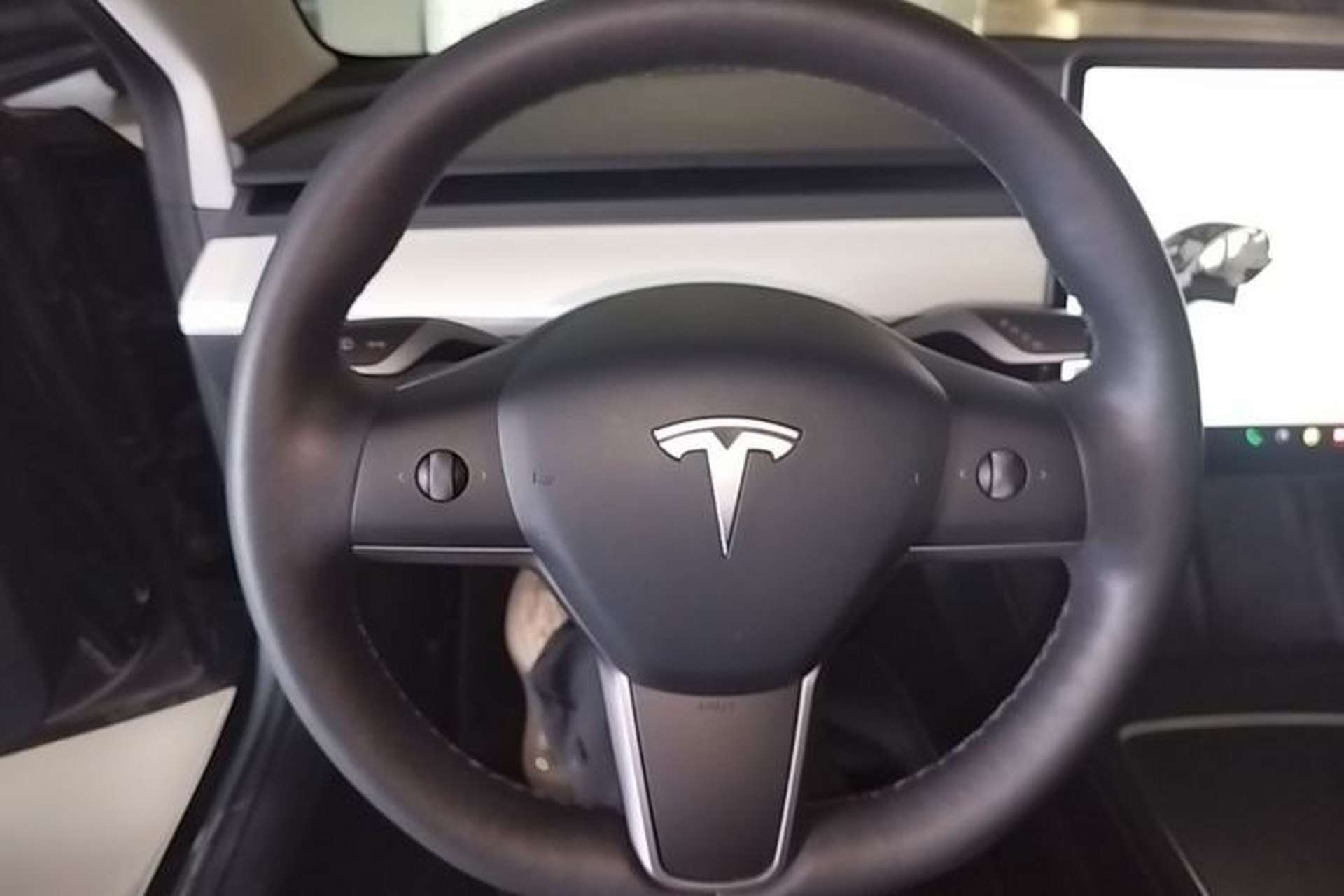 Used Tesla Model 3 2022 Performance High-Performance All-Wheel-Drive Version Steering Wheel