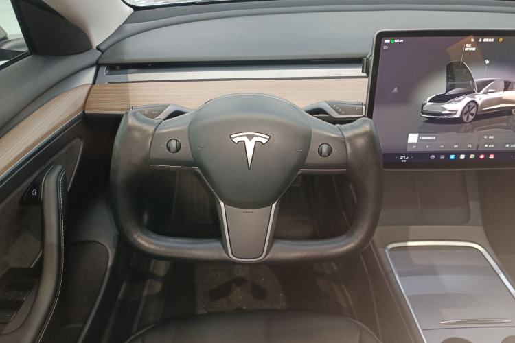 Used Tesla Model 3 2022 Rear-Wheel-Drive Version Steering Wheel