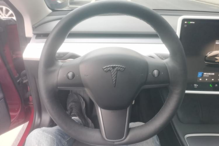 Used Tesla Model 3 2022 Performance High-Performance All-Wheel-Drive Version Steering Wheel