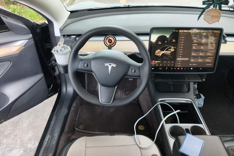 Used Tesla Model 3 2022 Rear-Wheel-Drive Version Steering Wheel