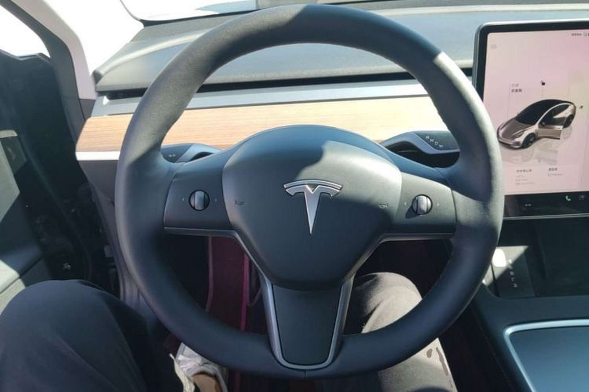 Used Tesla Model 3 2022 Rear-Wheel-Drive Version Steering Wheel