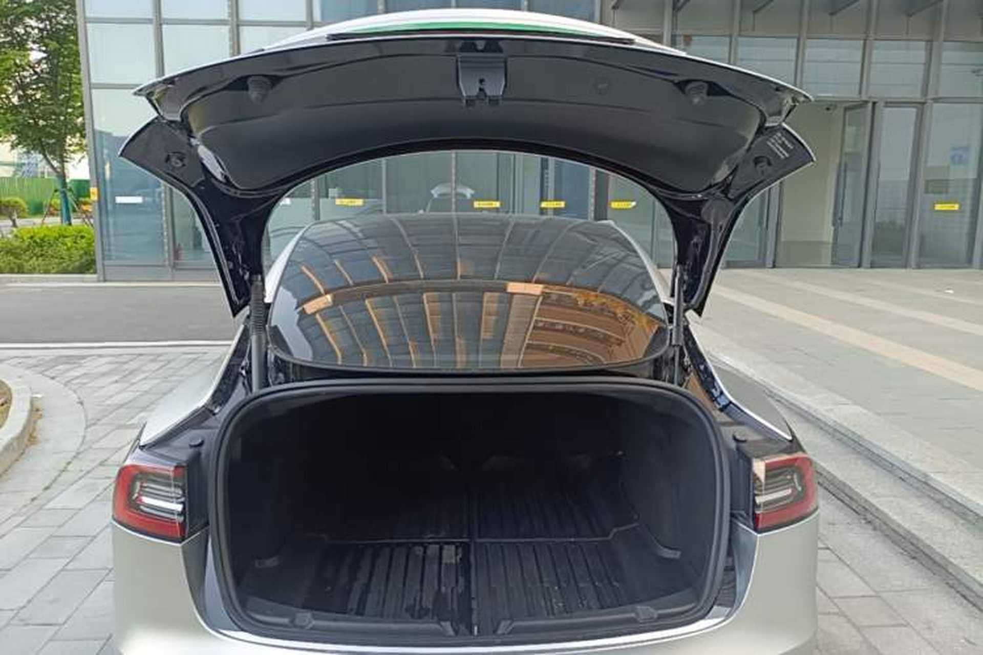 Used Tesla Model 3 2022 Rear-Wheel-Drive Version Trunk