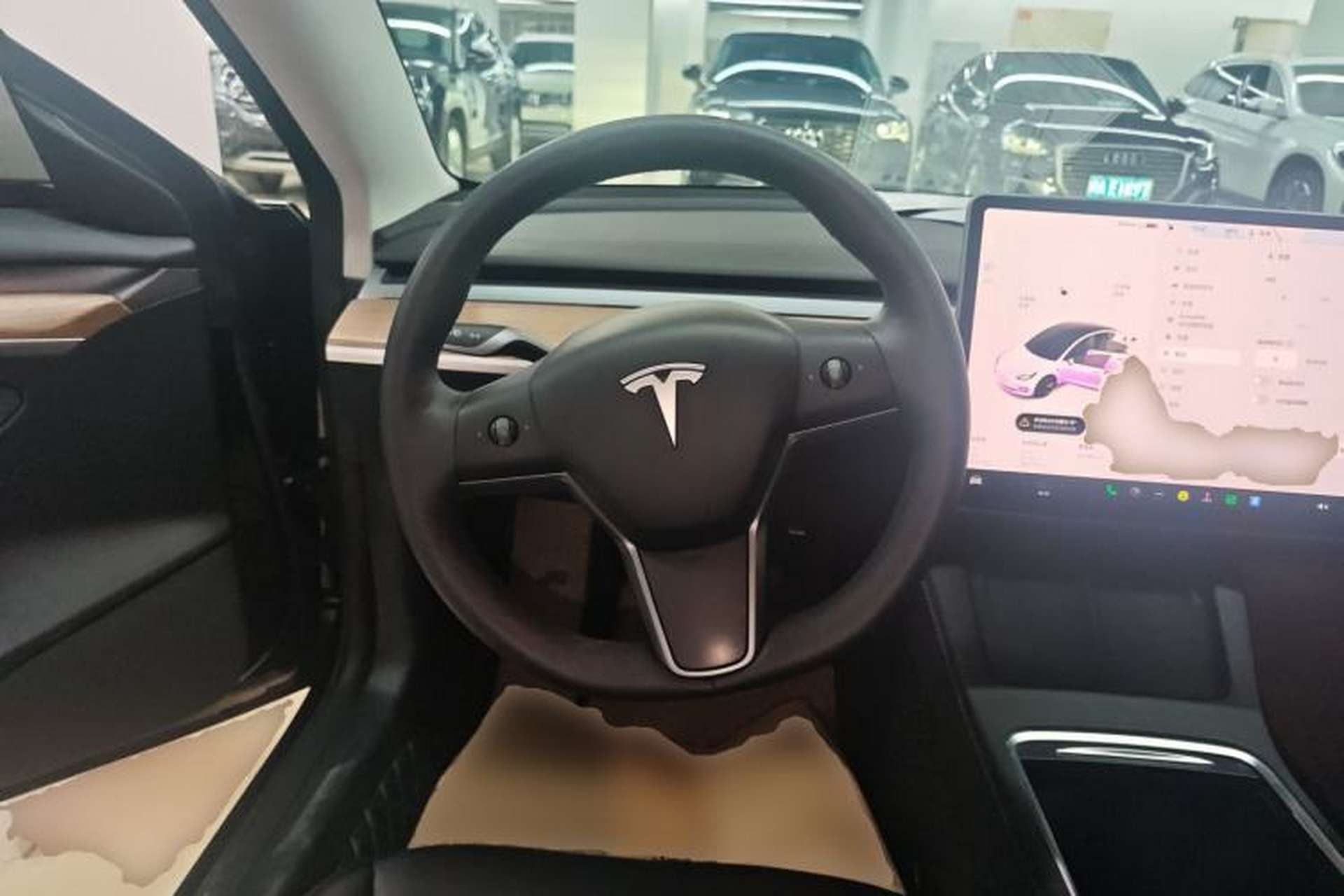 Used Tesla Model 3 2022 Rear-Wheel-Drive Version Steering Wheel