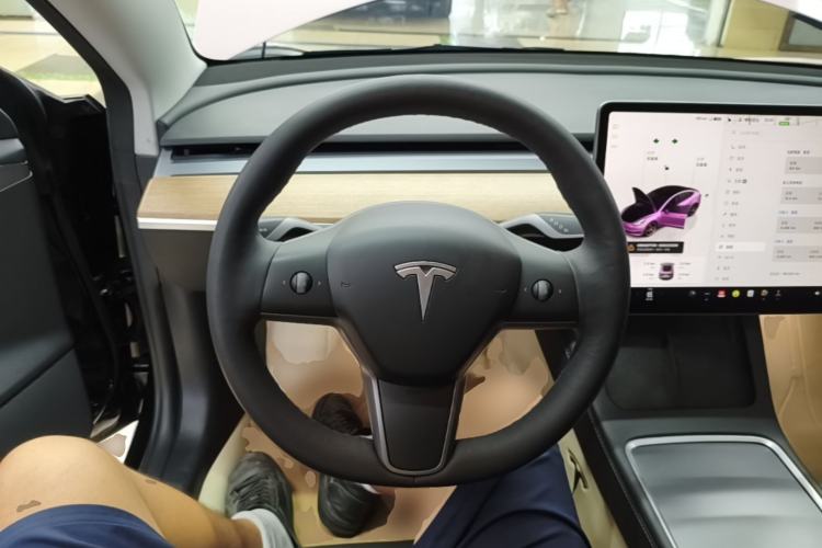 Used Tesla Model 3 2022 Performance High-Performance All-Wheel-Drive Version Steering Wheel