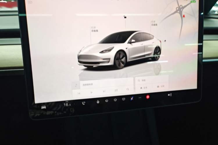 Used Tesla Model 3 2022 Rear-Wheel-Drive Version Audio And AC Panel