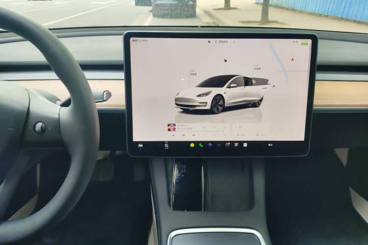 Used Tesla Model 3 2022 Rear-Wheel-Drive Version Audio And AC Panel