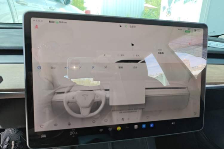 Used Tesla Model 3 2022 Rear-Wheel-Drive Version Audio And AC Panel